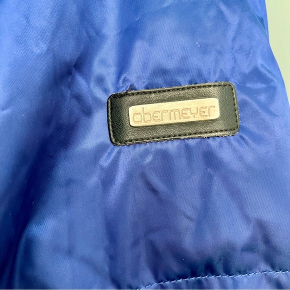 Obermeyer Ski Jacket Coat Womens XL Size 16 Blue Hooded EUC - Picture 5 of 16